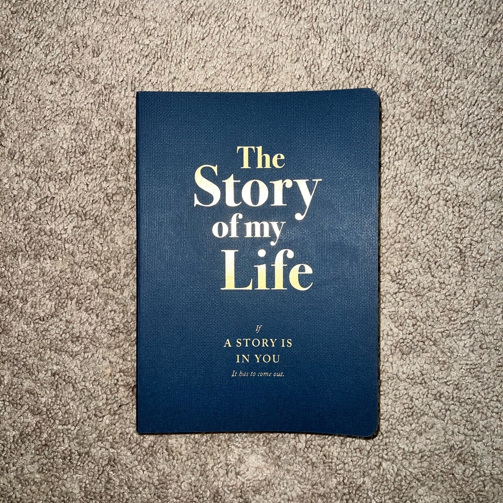 The Story Of My Life diy journal